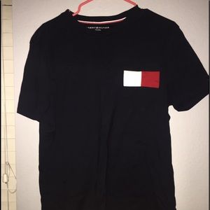 HILFIGER SHORT SLEEVE POCKET TEE